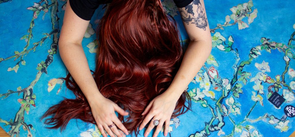 De Nieuwe Yogaschool Van Gogh Museum DNYS Amsterdam Kunst en Yoga Open-up programma childspose